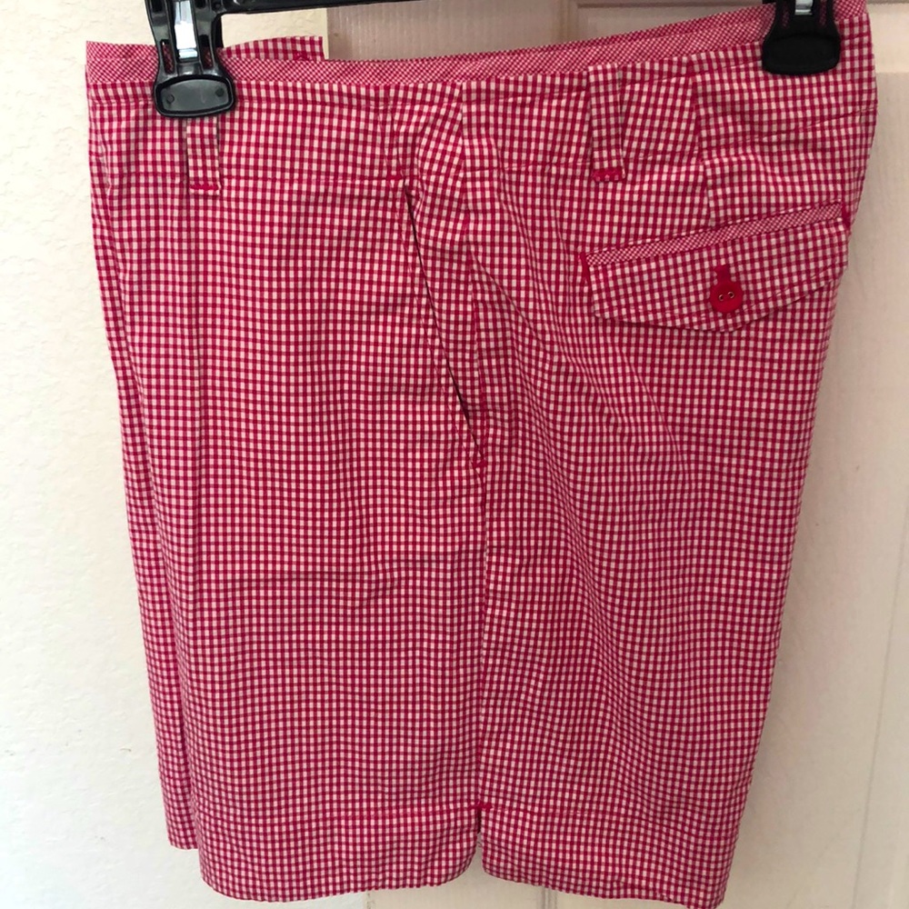 Talbots Pink Gingham Shorts